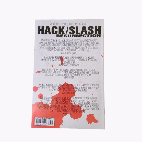 Image Comics Hack Slash Resurrection #7 Comic Book Collector Bagged Boarded - Picture 2 of 2